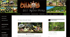 Desktop Screenshot of chaosoffroadpark.com